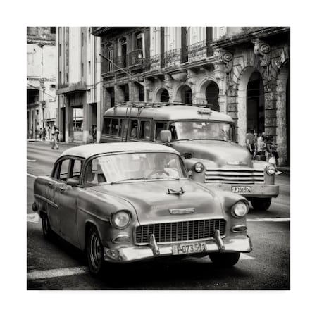 Philippe Hugonnard 'Taxi Cars Havana' Canvas Art,24x24